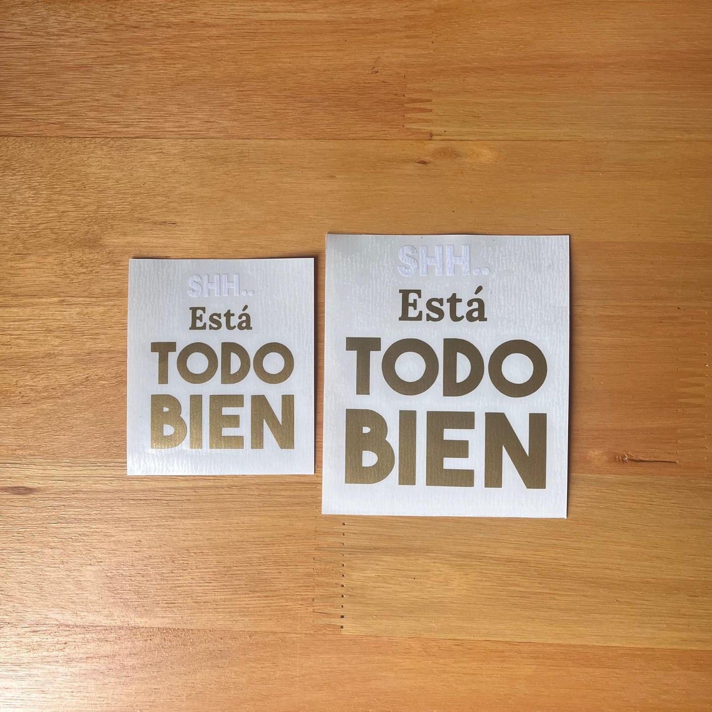 SHH.. Está TODO BIEN