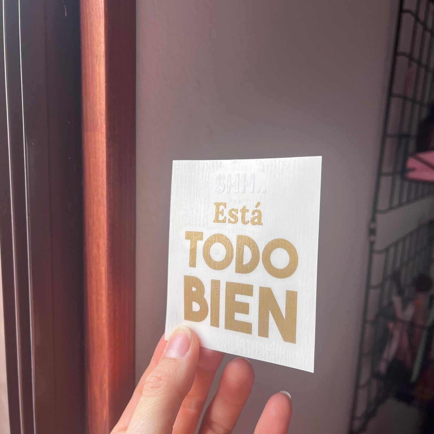 SHH.. Está TODO BIEN