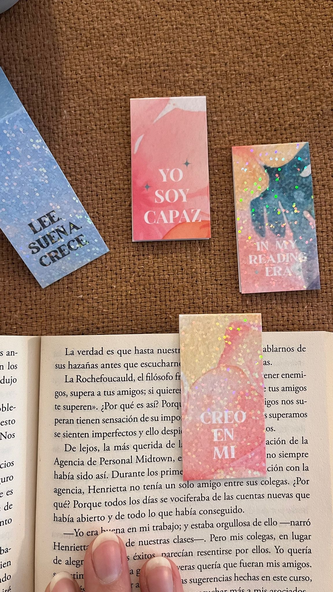 Marcador de libro magnético
